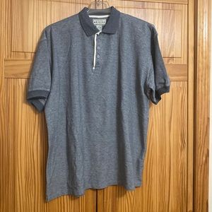 Arizona Jean Company Gray Polo Shirt Size Large NWT